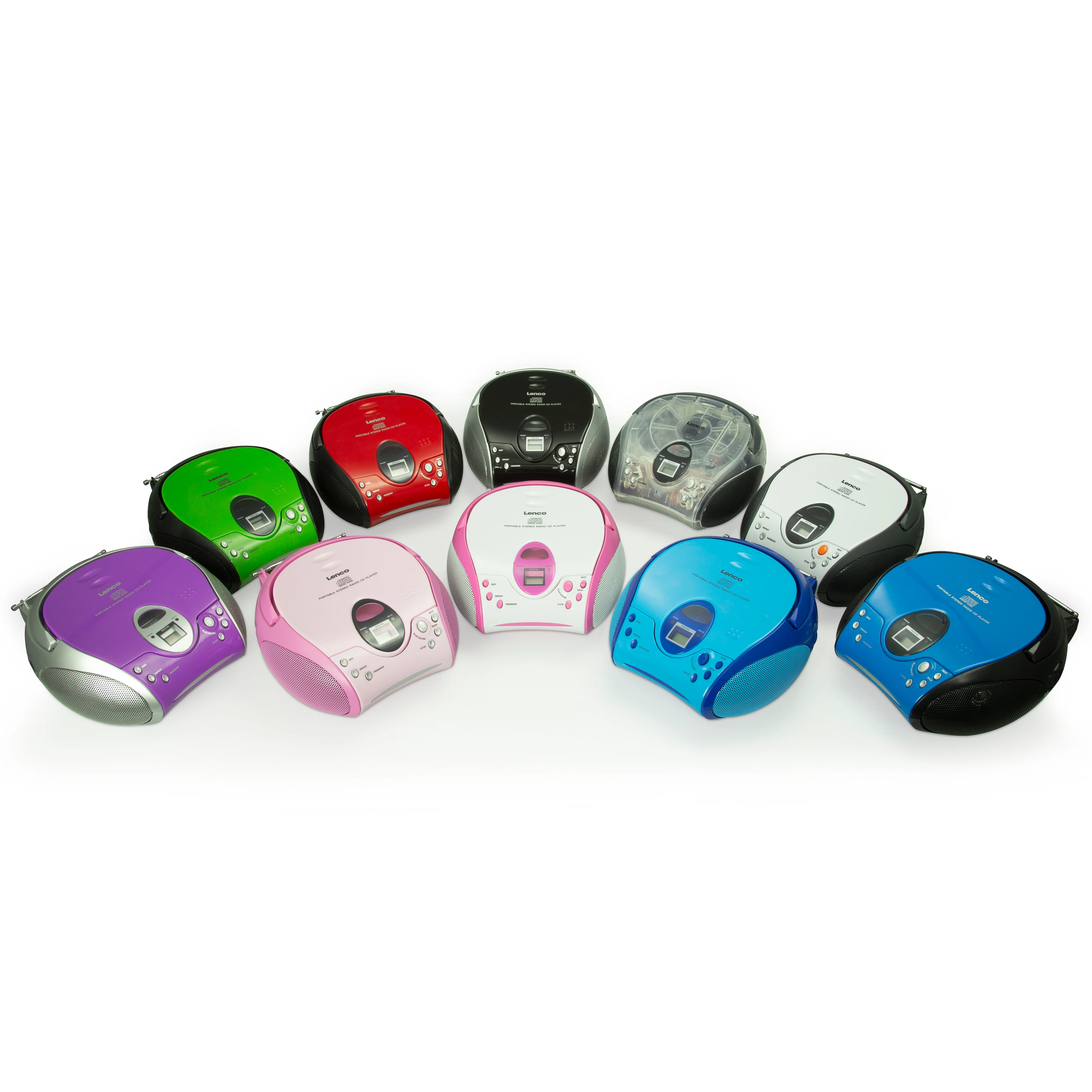 Lenco SCD-24 Pink - Radio portable avec lecteur CD - Rose - Image 10