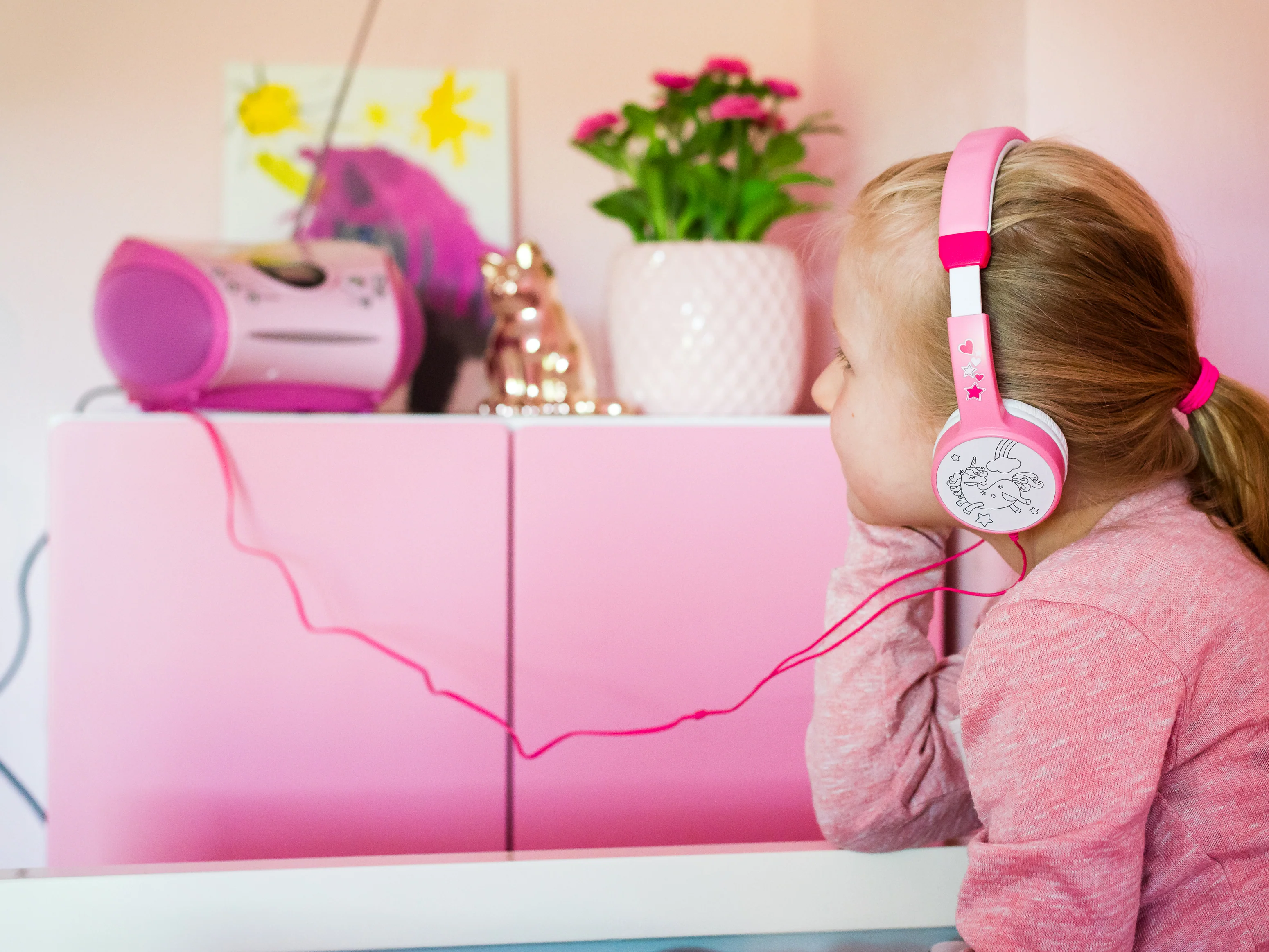 Lenco SCD-24 Pink - Radio portable avec lecteur CD - Rose - Image 17