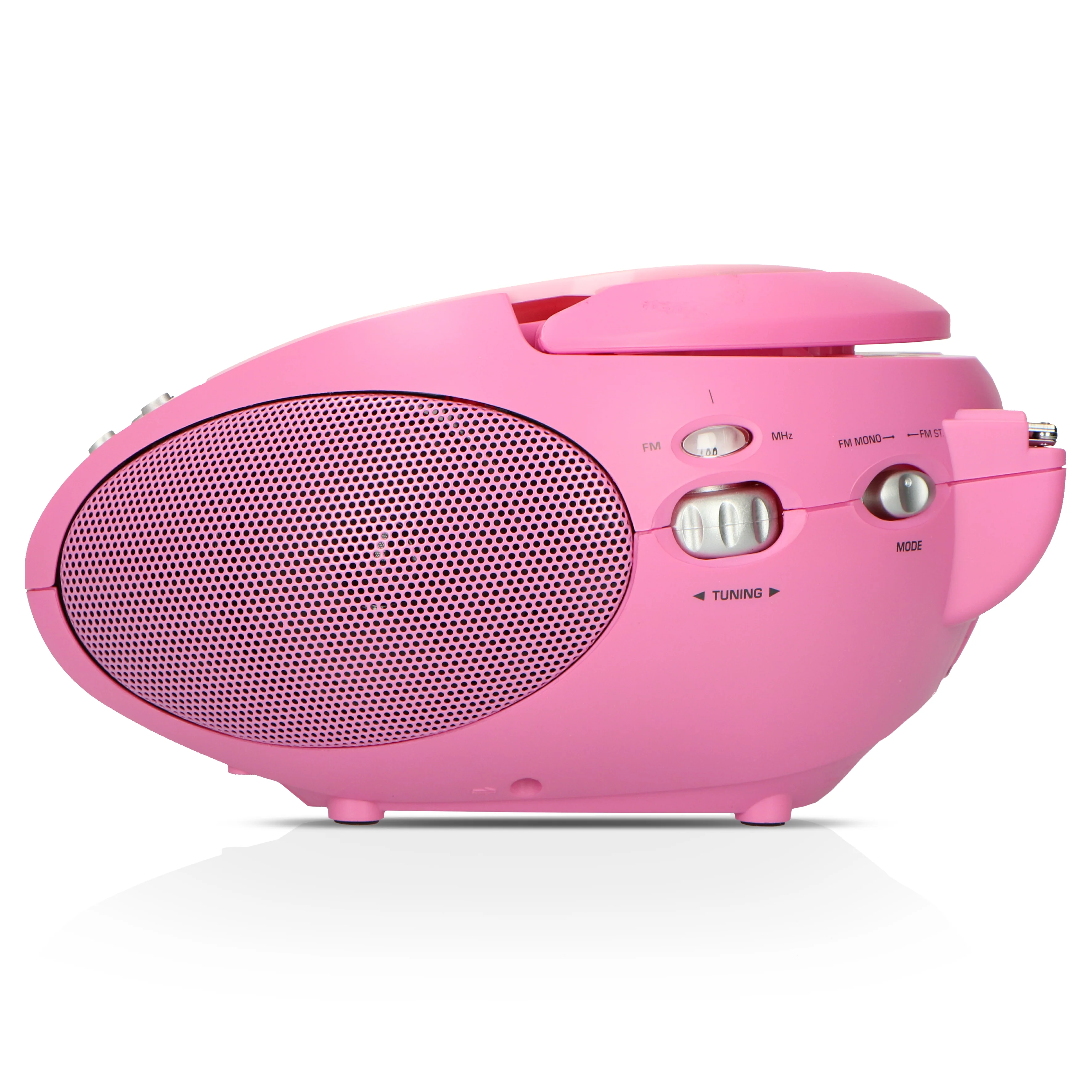 Lenco SCD-24 Pink - Radio portable avec lecteur CD - Rose - Image 3