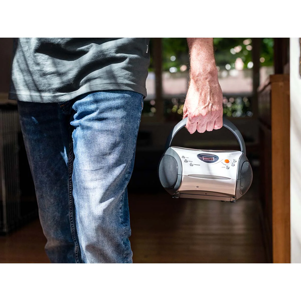 Lenco SCD-24 white - Radio portable avec lecteur CD - Blanc - Image 14