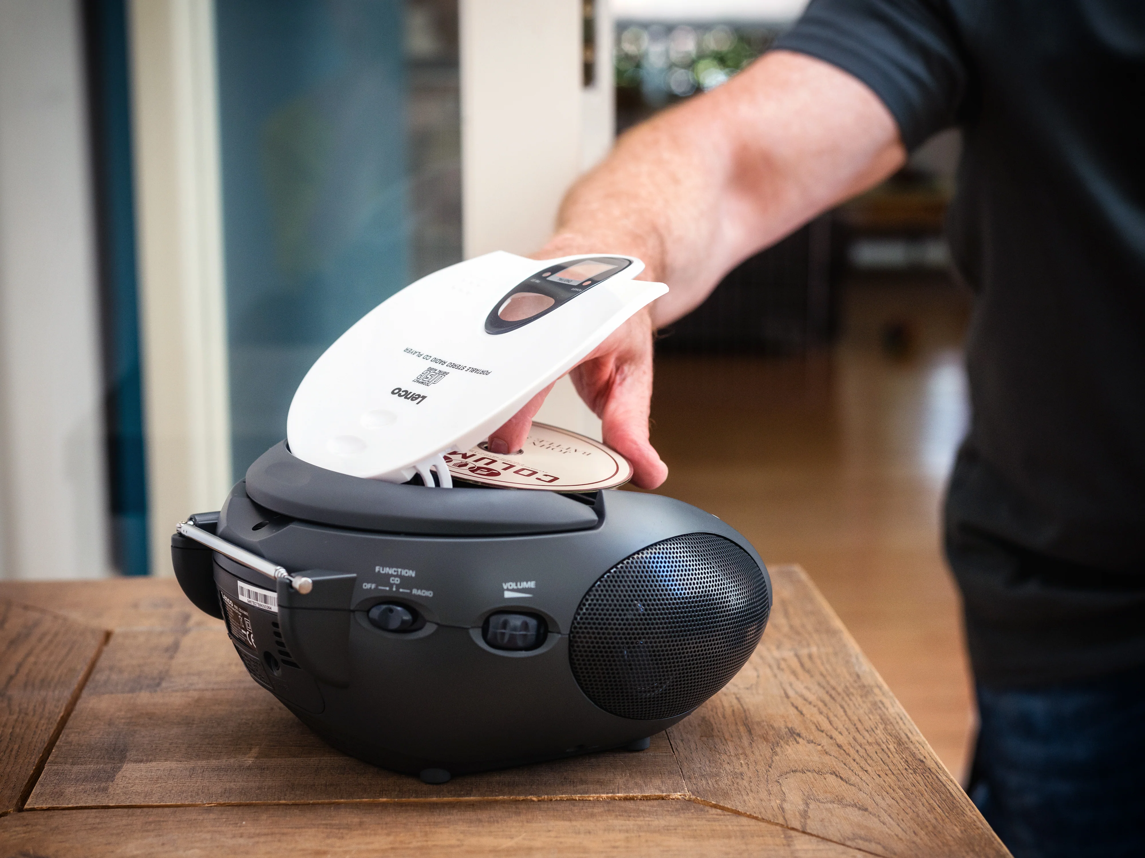 Lenco SCD-24 white - Radio portable avec lecteur CD - Blanc - Image 20