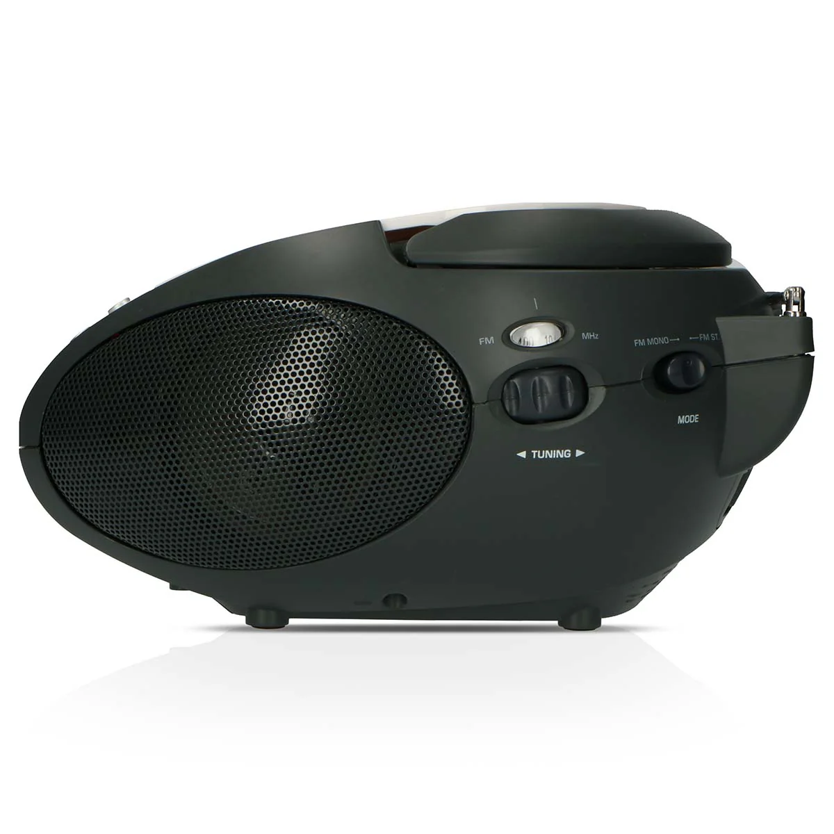 Lenco SCD-24 white - Radio portable avec lecteur CD - Blanc - Image 6