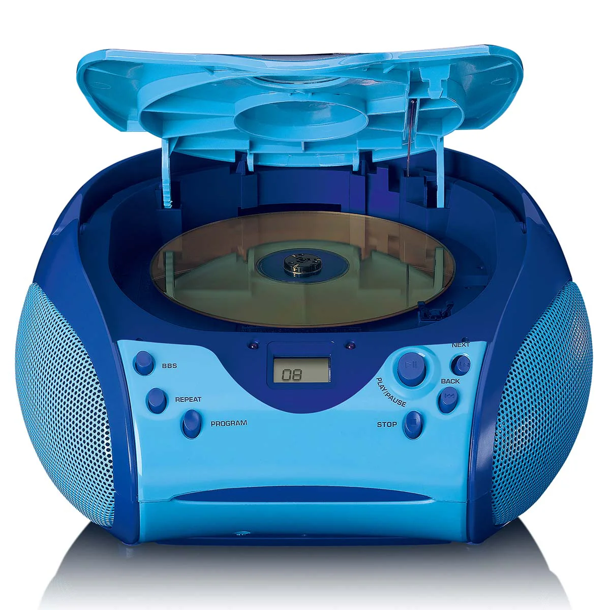 Lenco SCD-24BU kids - Radio portable avec lecteur CD - Bleu - Image 3
