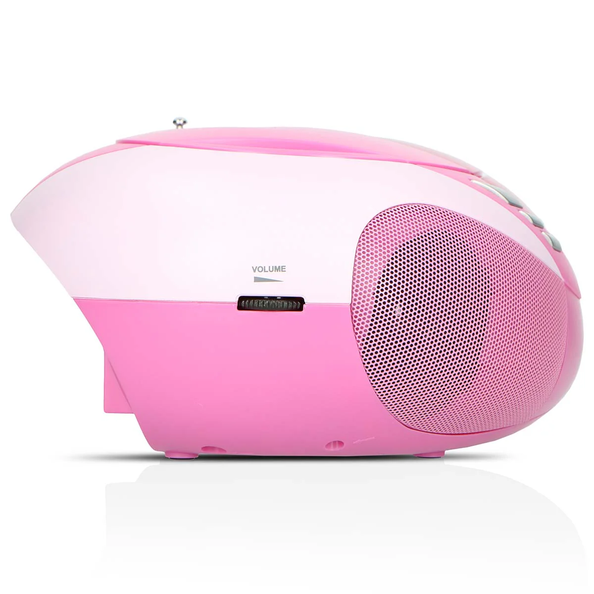 Lenco SCD-37 USB Pink - Radio FM et lecteur CD/USB portable - Rose - Image 8
