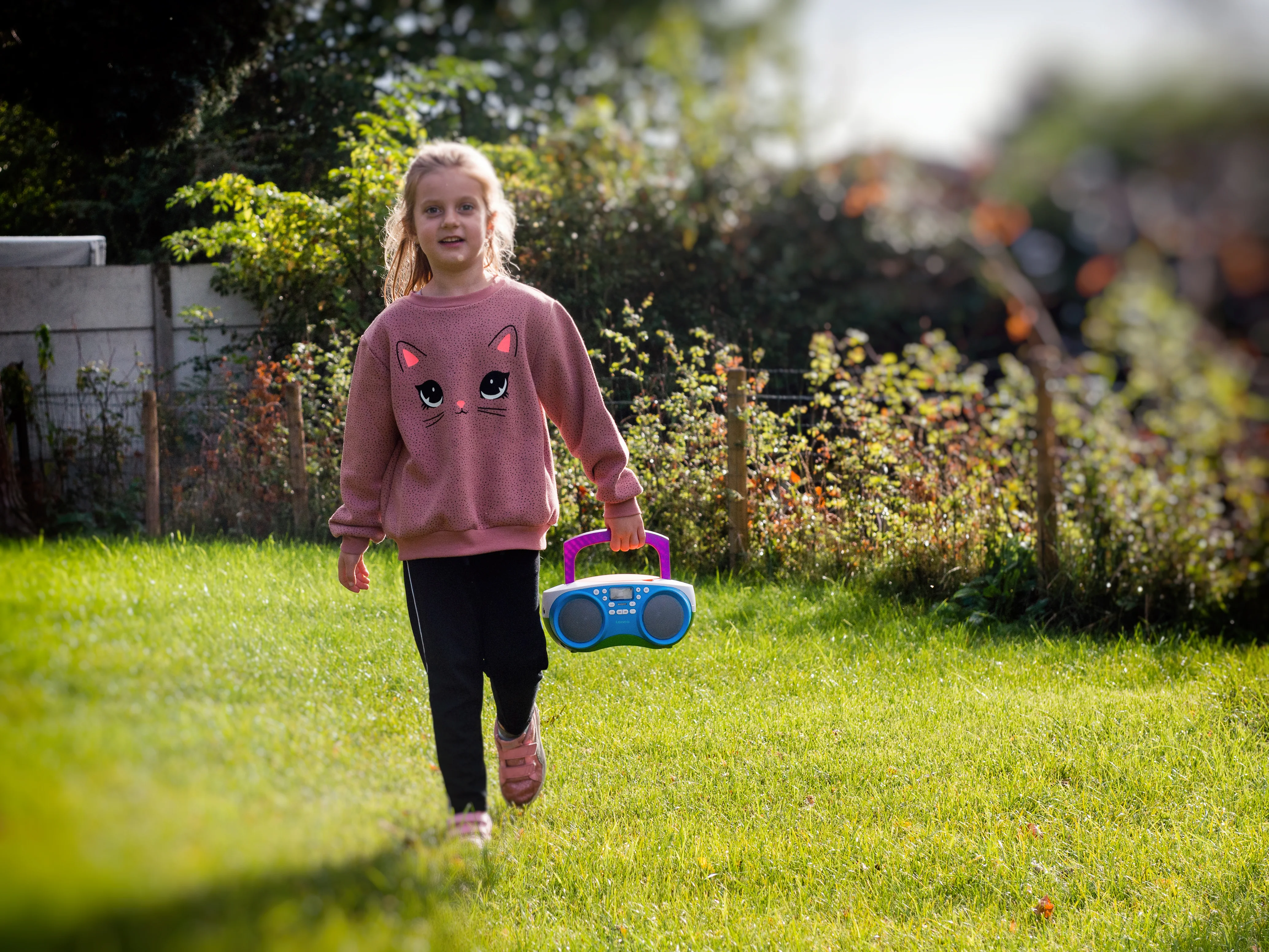 Lenco SCD-41 - Radio FM portable Lecteur CD/USB - Multicolore - Image 13